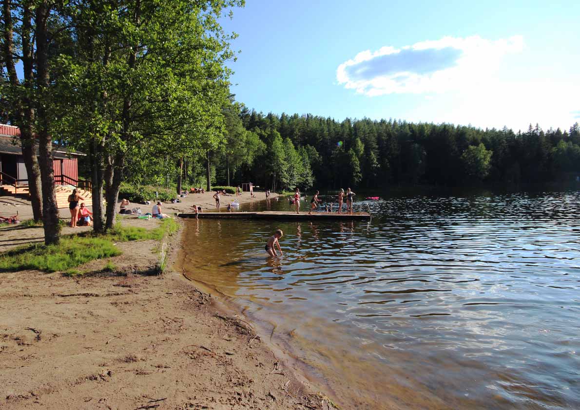 Mäkilammin uimaranta, Forssa.