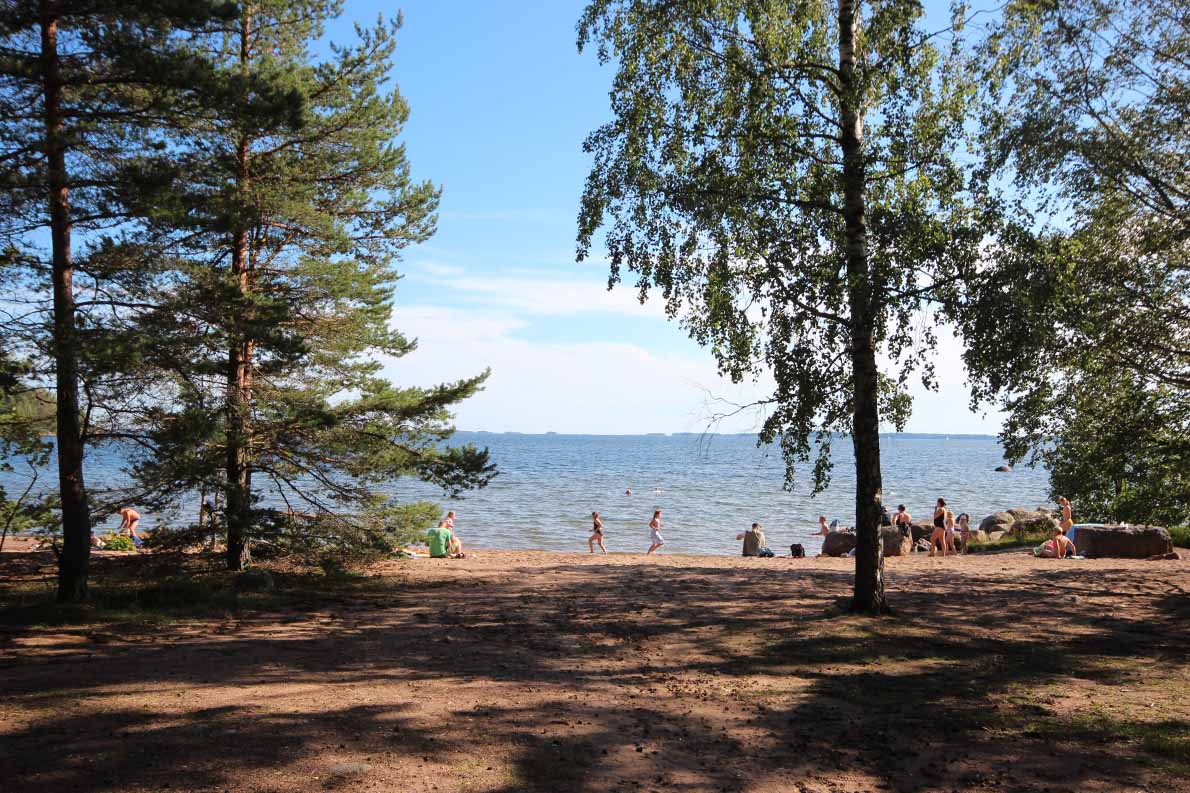 Pitkäthiekat-uimaranta, Hamina.