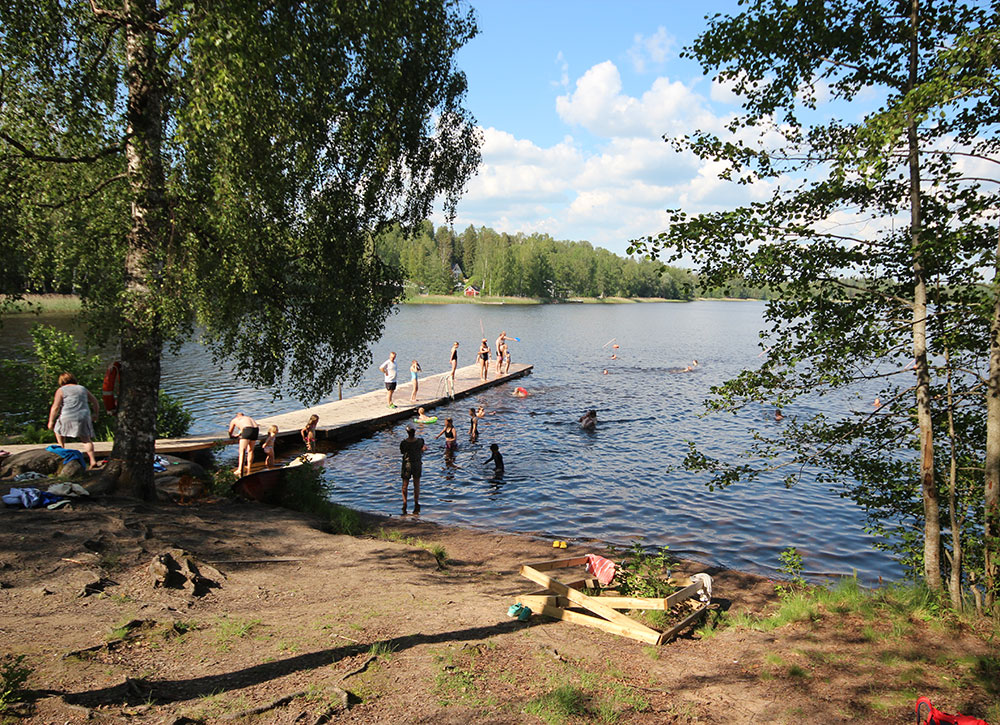 Lamminjärven uimaranta, Kirkkonummi