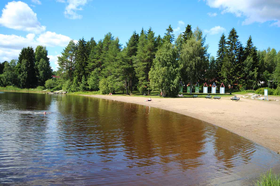 Kirveslahden uimaranta, Kuopio.