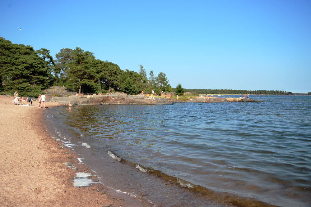 Plagenin uimaranta, Hanko