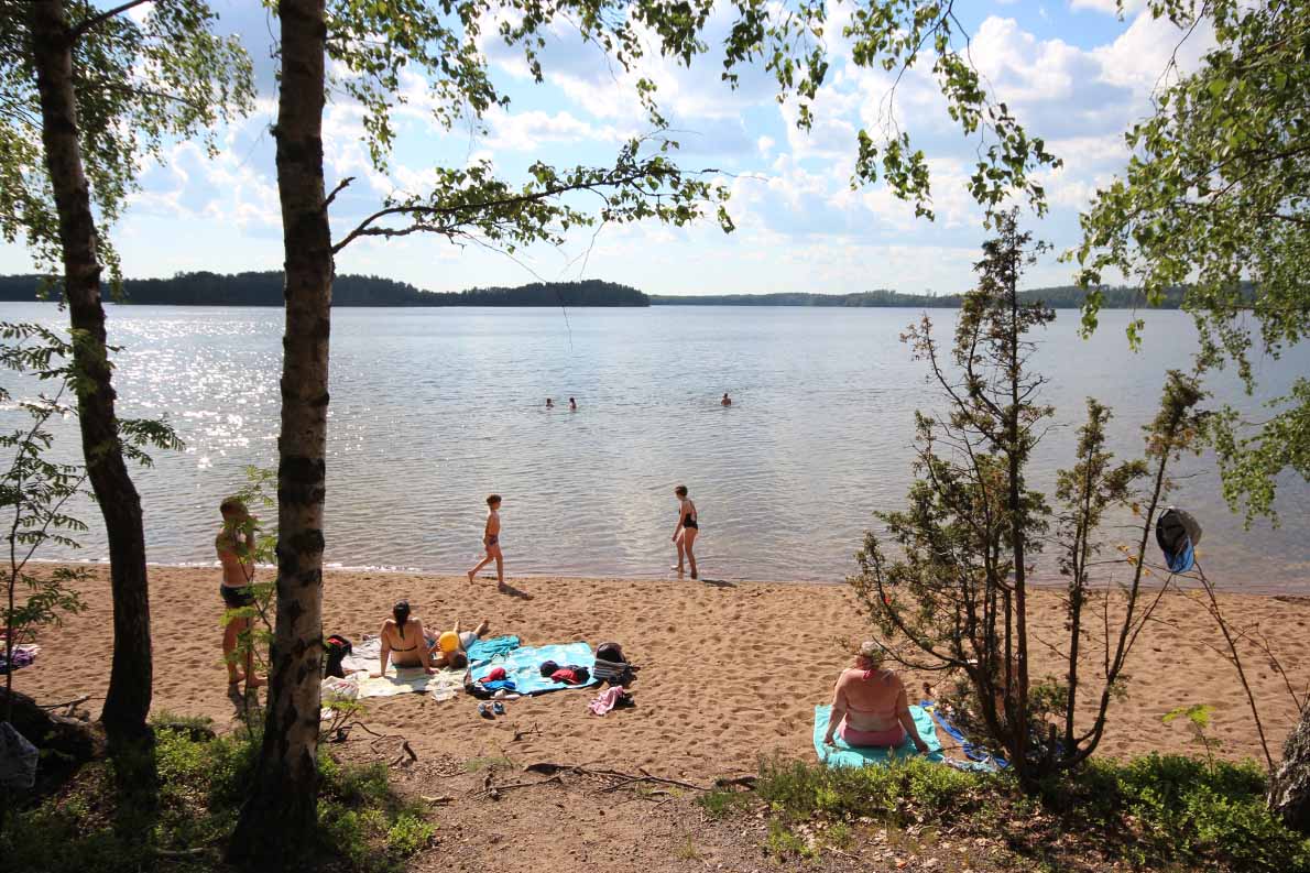 Puujärven uimaranta, Lohja.