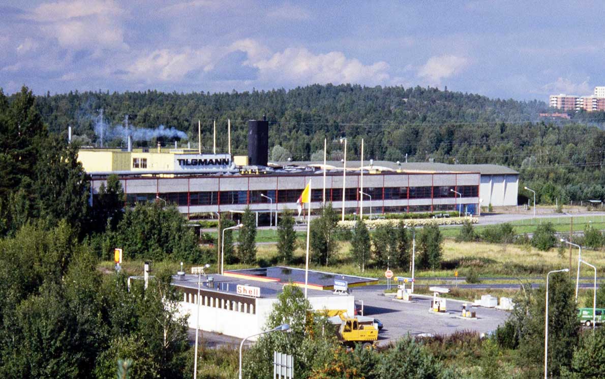 Kauppakeskus Merituuli 1980-luvulla.