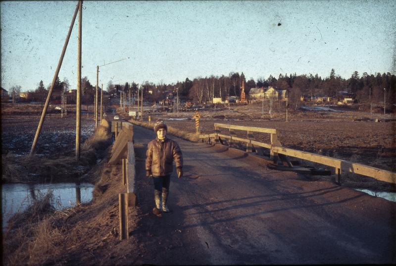 Entinen tie Kivenlahteen vuonna 1969