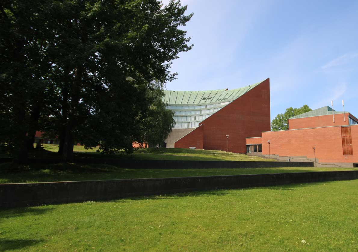 Otaniemen kertanon paikka nykyisin.