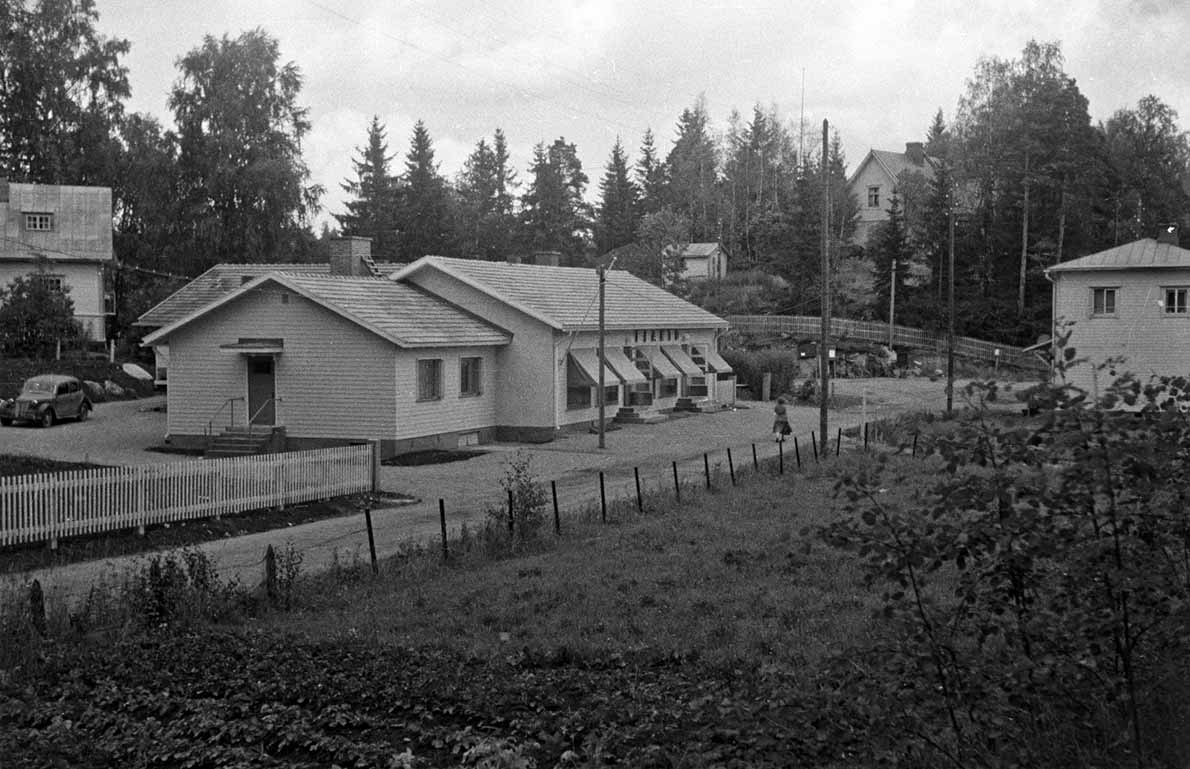 Elannon myymälä 1955