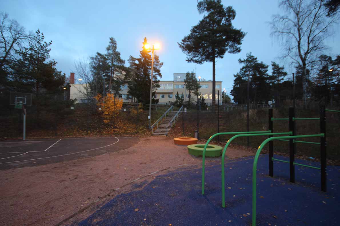Haukilahden koulu. Espoo.