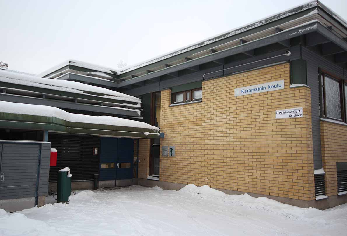 Karamzinin koulu, Espoo.
