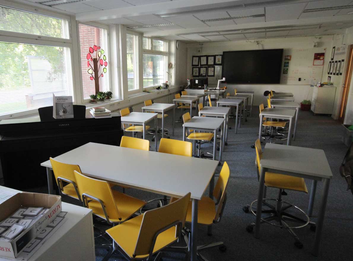 Kivimiehen koulu, Espoo