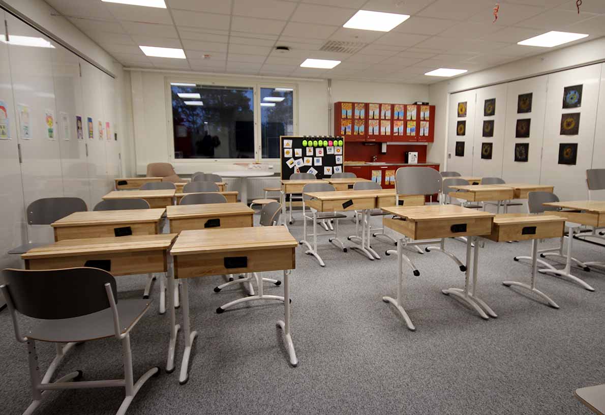 Laajalahden koulu, Espoo.