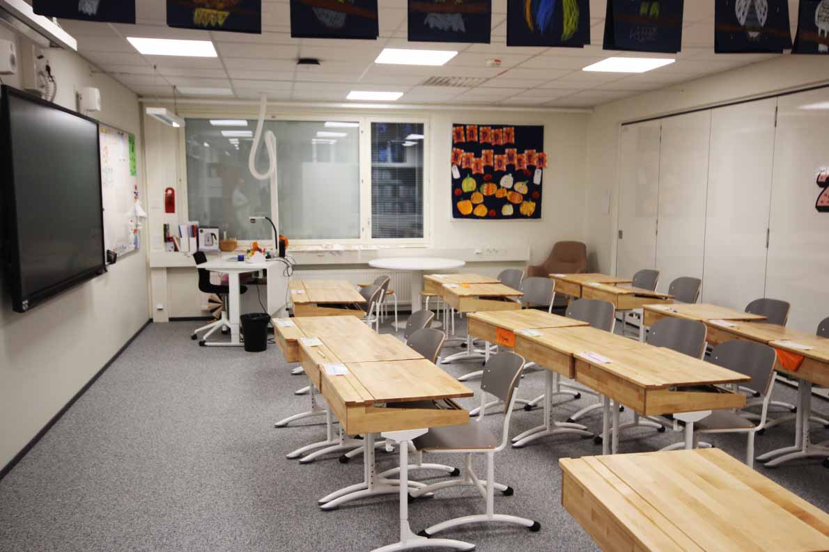 Laajalahden koulu, Espoo.