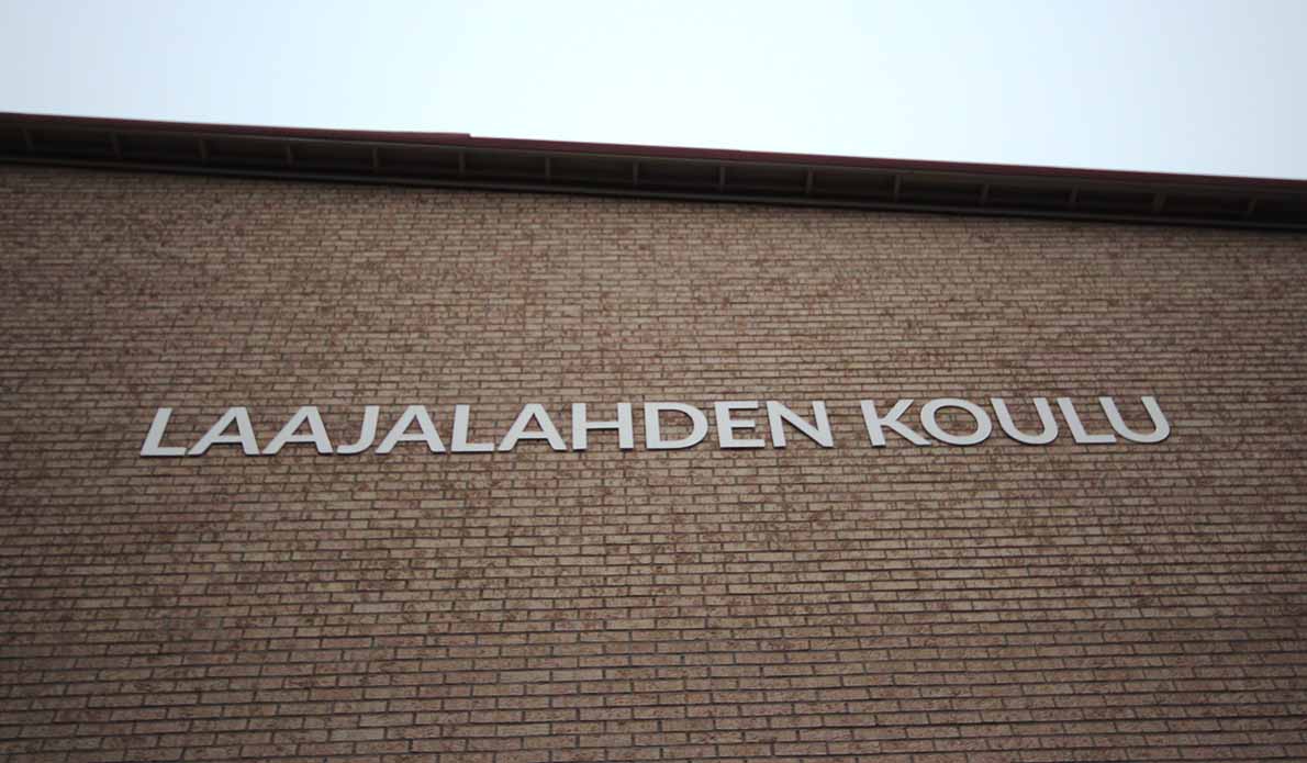 Laajalahden koulu, Espoo.