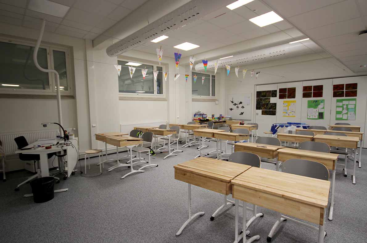 Laajalahden koulu, Espoo.