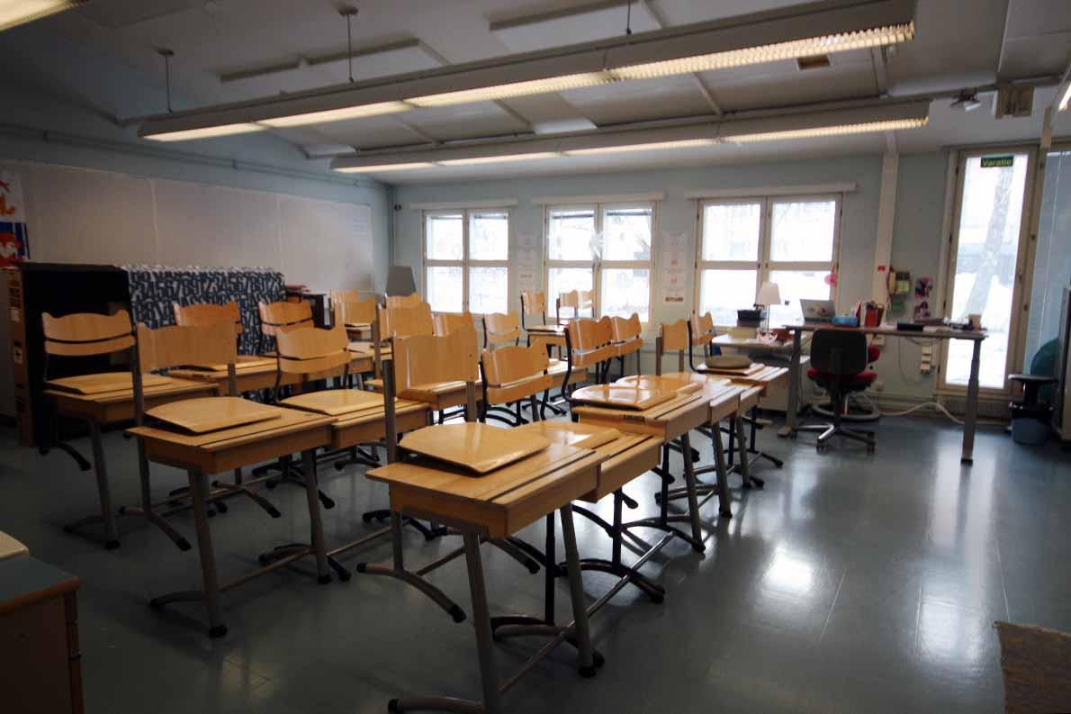 Lähderannan koulu, Espoo.