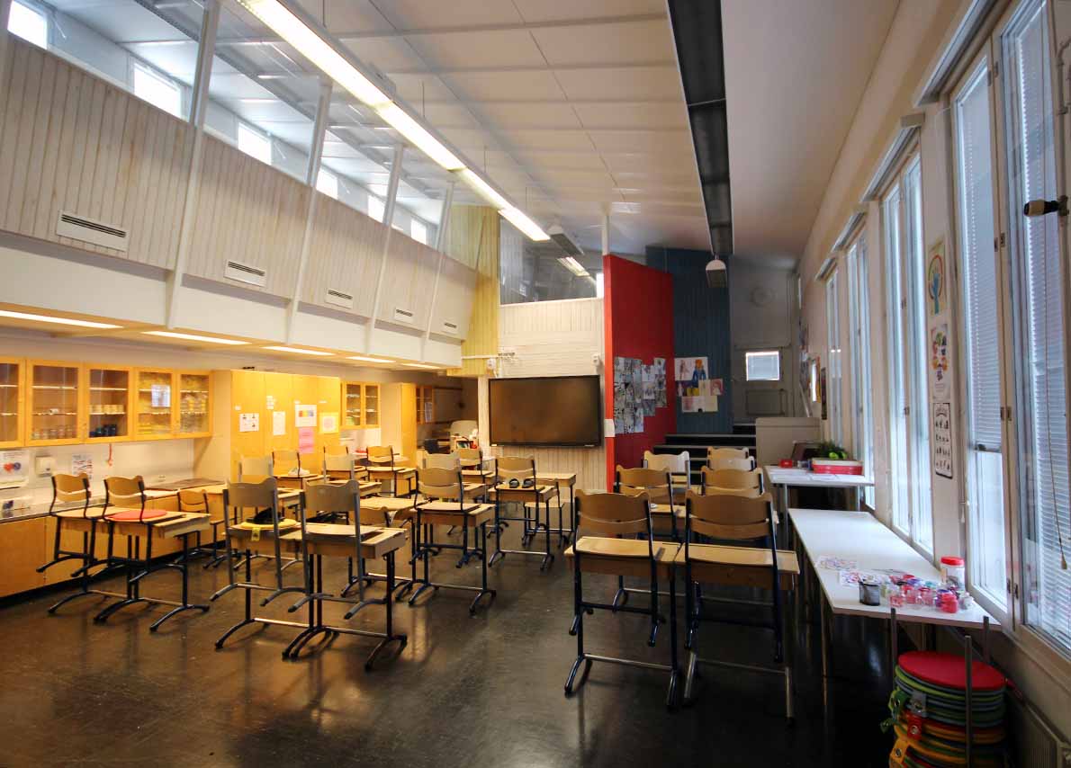 Lähderannan koulu, Espoo.