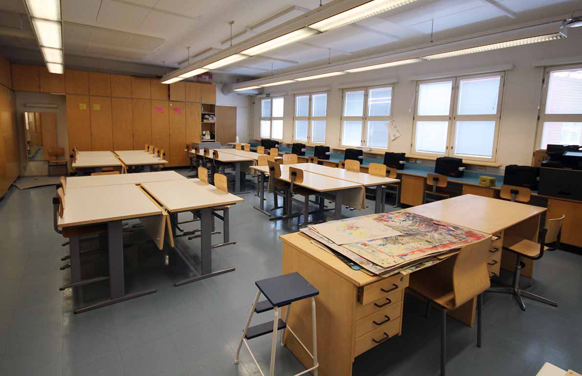 Lähderannan koulu, Espoo.