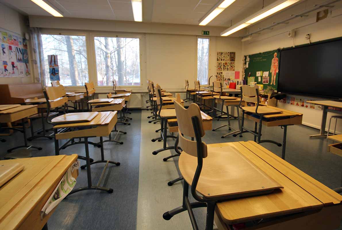 Lähderannan koulu, Espoo.