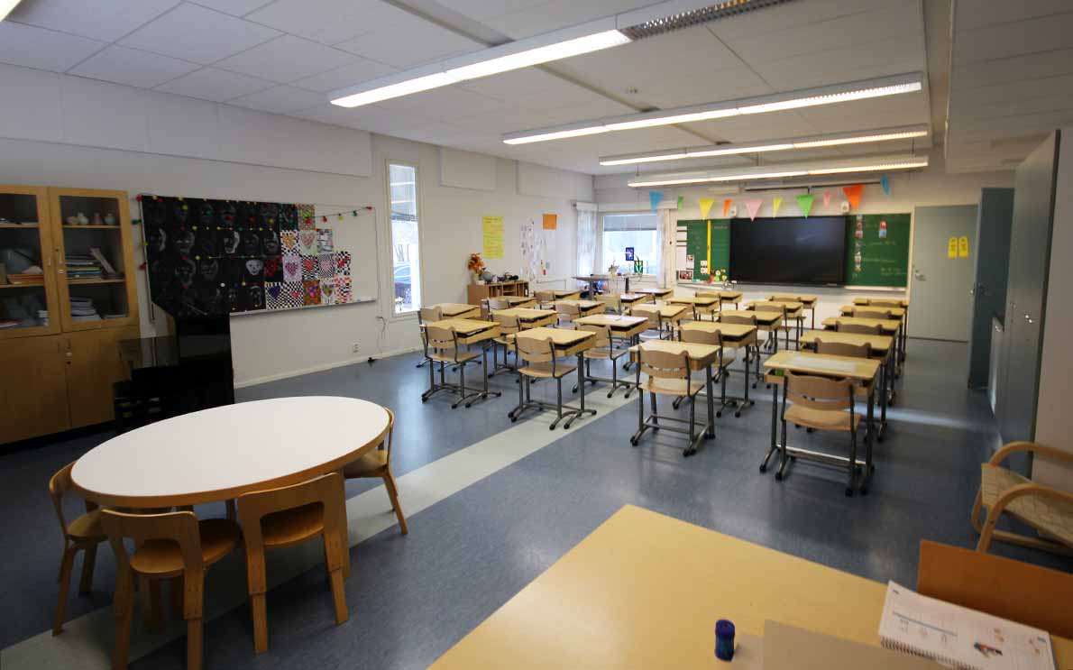 Lähderannan koulu, Espoo.