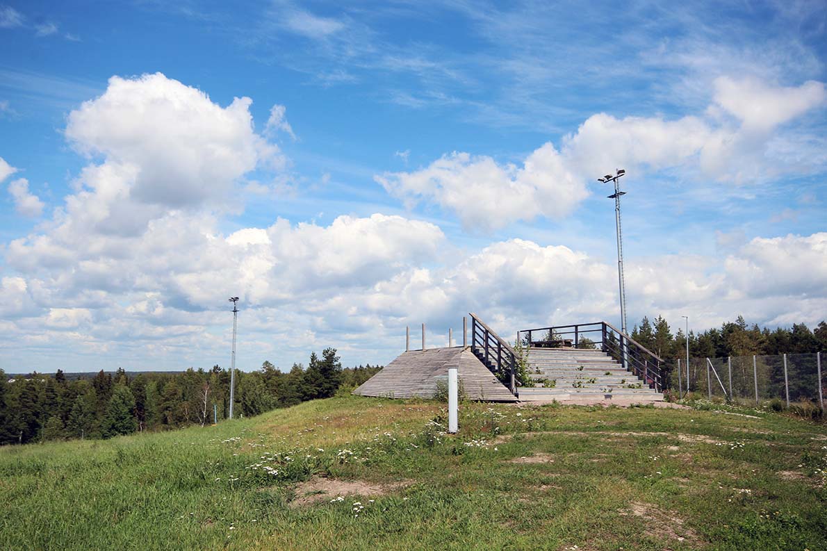 Paukkulanpuiston näköalapaikka, Helsinki.
