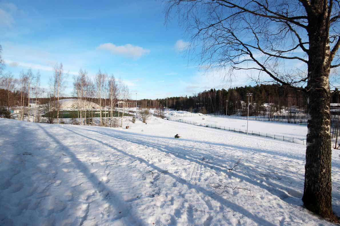 Espoonlahden pulkkamäki.