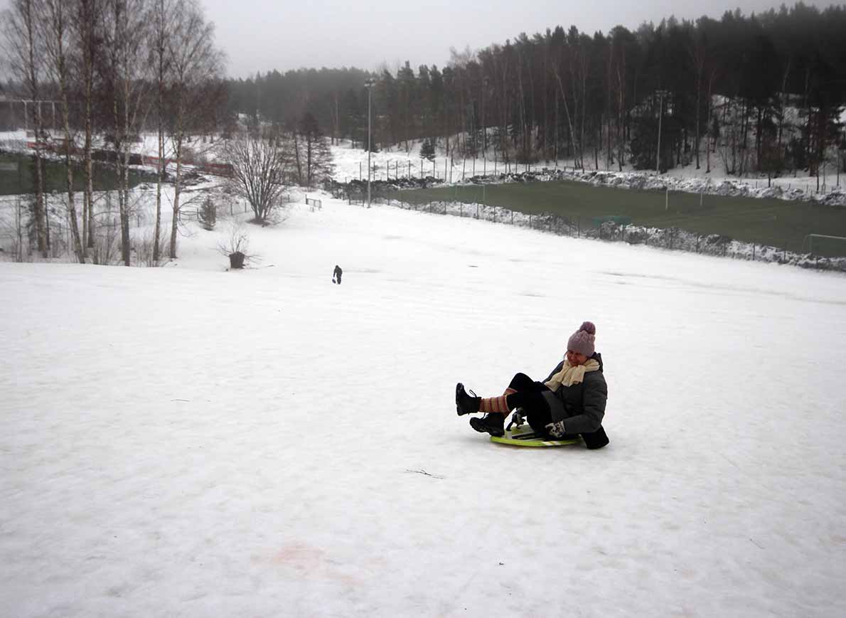 Espoonlahden pulkkamäki.