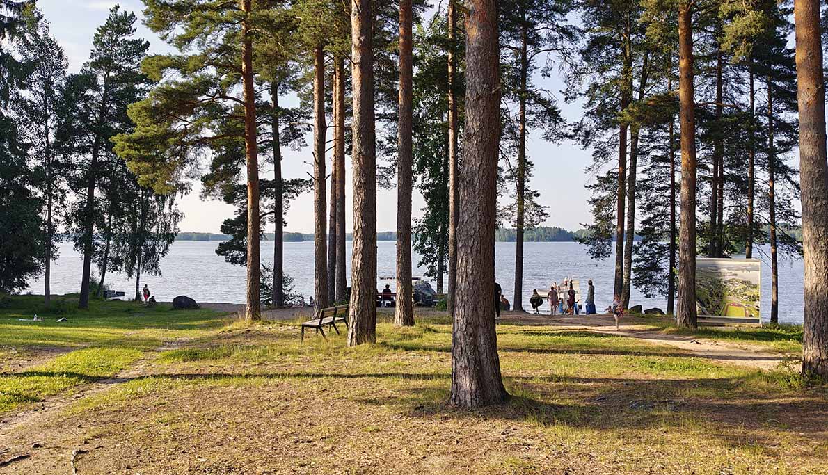 Luttusen uimaranta, Akaa.