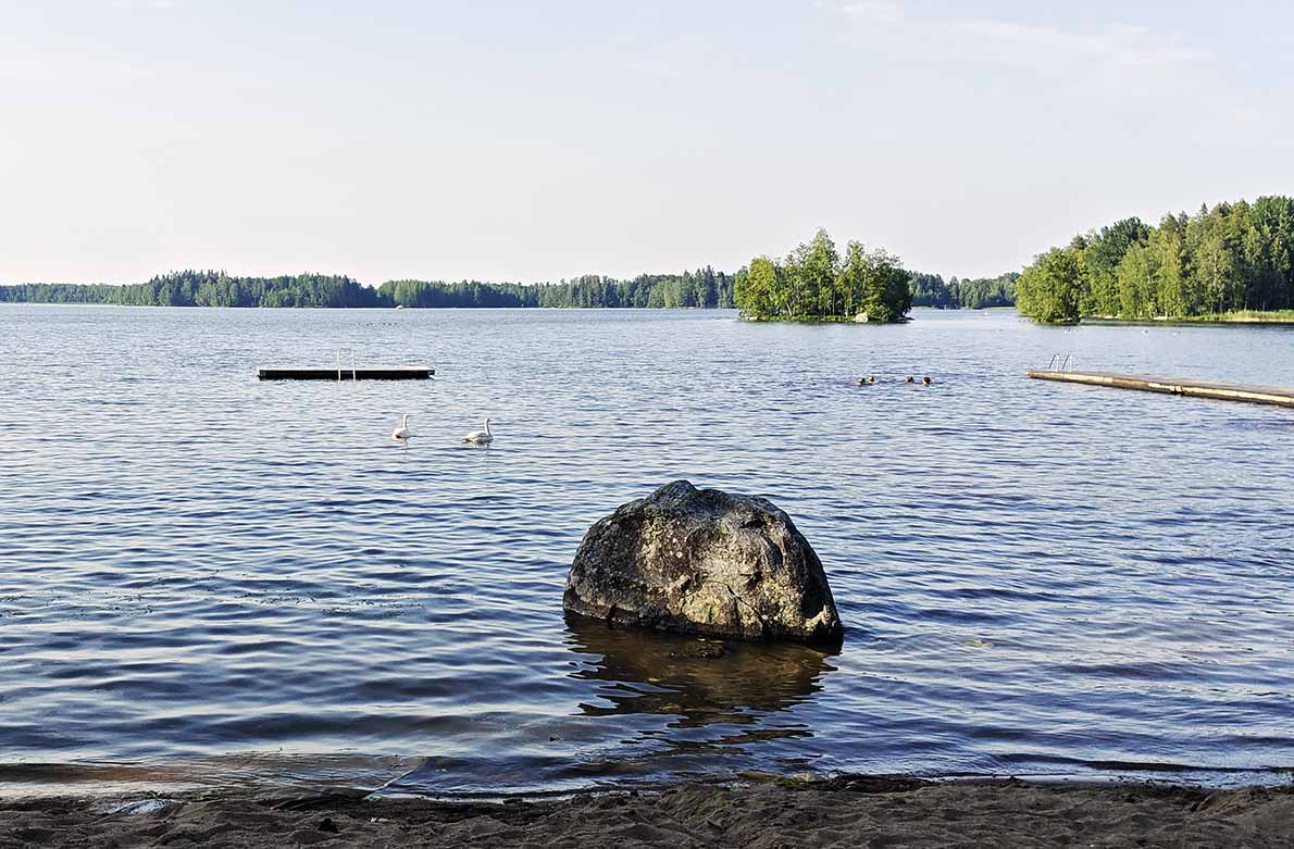 Luttusen uimaranta, Akaa.