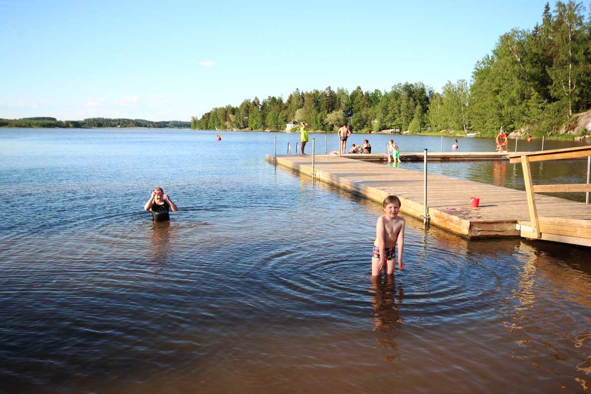 Laaksolahden uimaranta, Espoo.