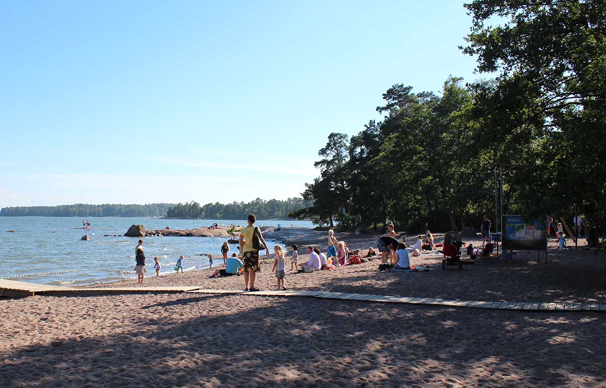 Mellstenin uimaranta, Espoo