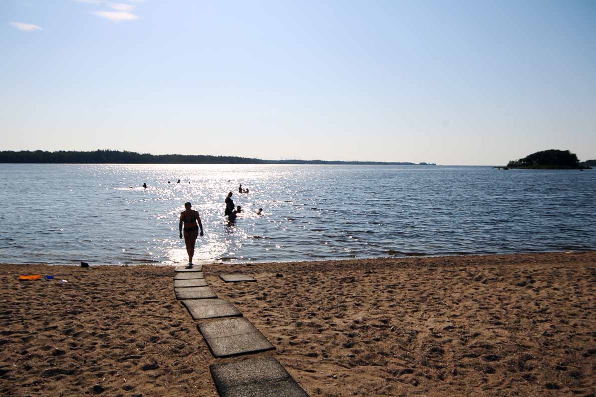 Lahdenperän uimaranta, Eurajoki.