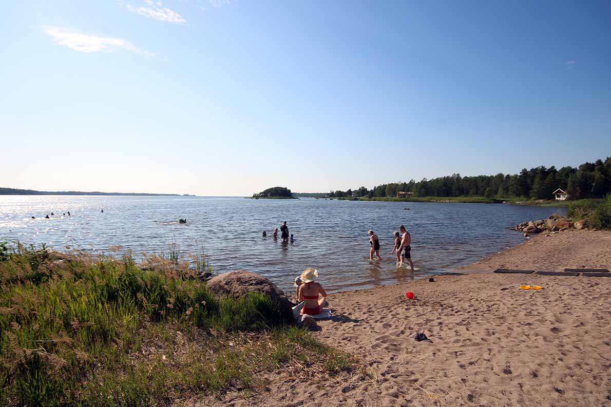 Lahdenperän uimaranta, Eurajoki.