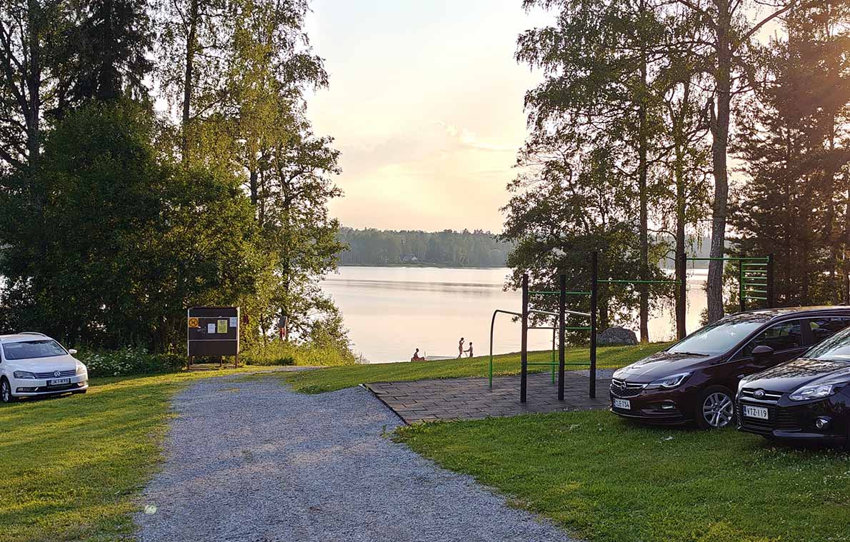 Harvialan uimaranta, Hämeenlinna.