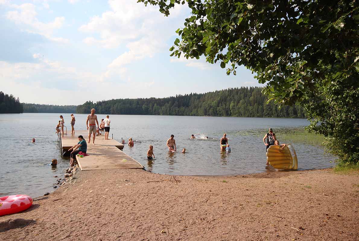 Kihtersuon uimaranta, Hämeenlinna.