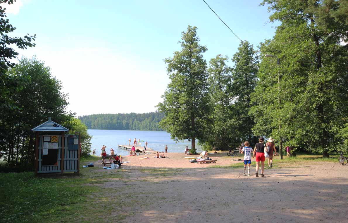 Kihtersuon uimaranta, Hämeenlinna.