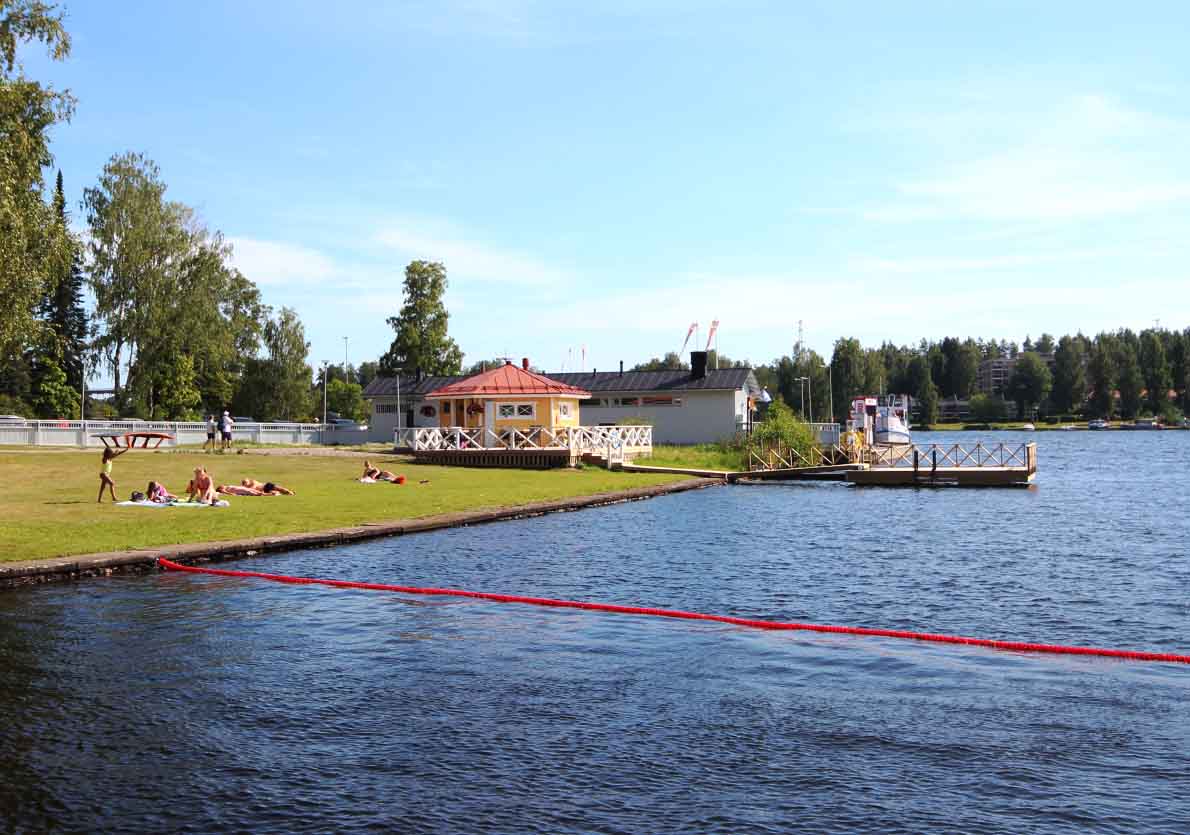 Kylpylän uimaranta, Heinola.
