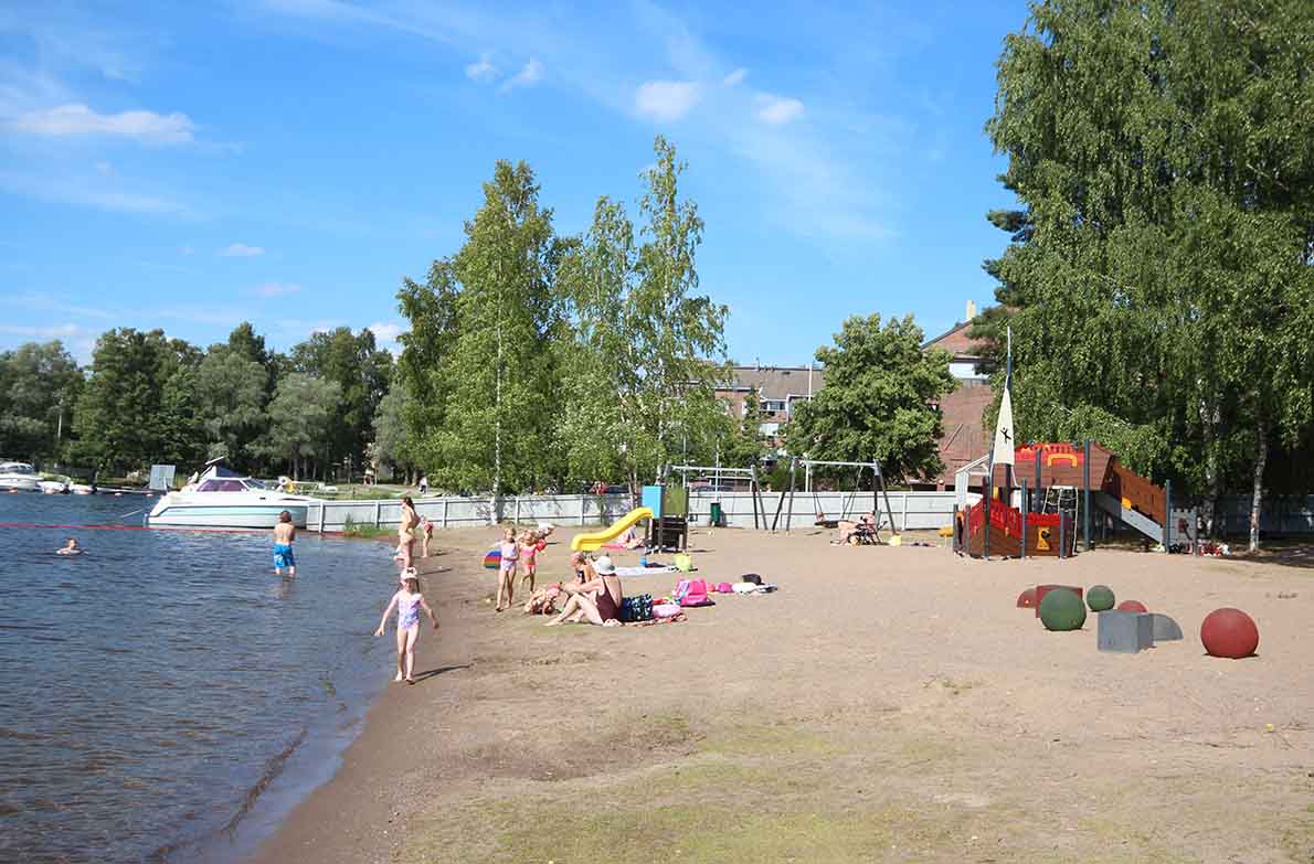 Kylpylän uimaranta, Heinola.