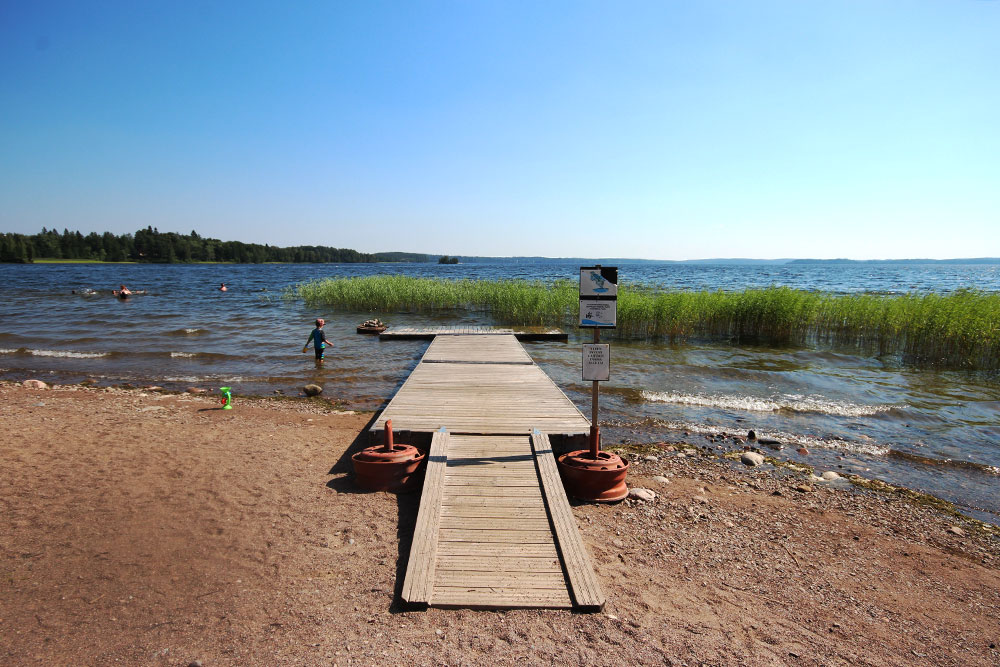 Immalanlietteen uimaranta, Imatra