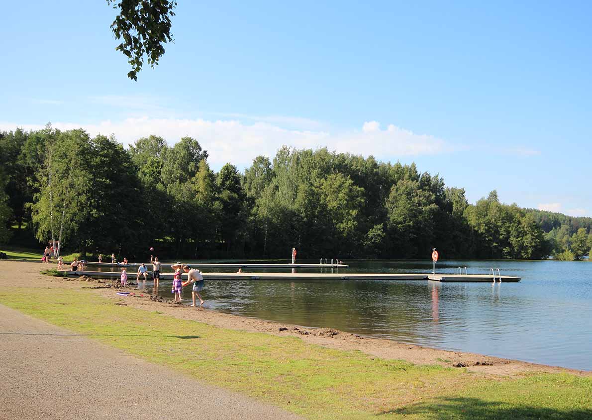 Liutun uimaranta, Kangasala.