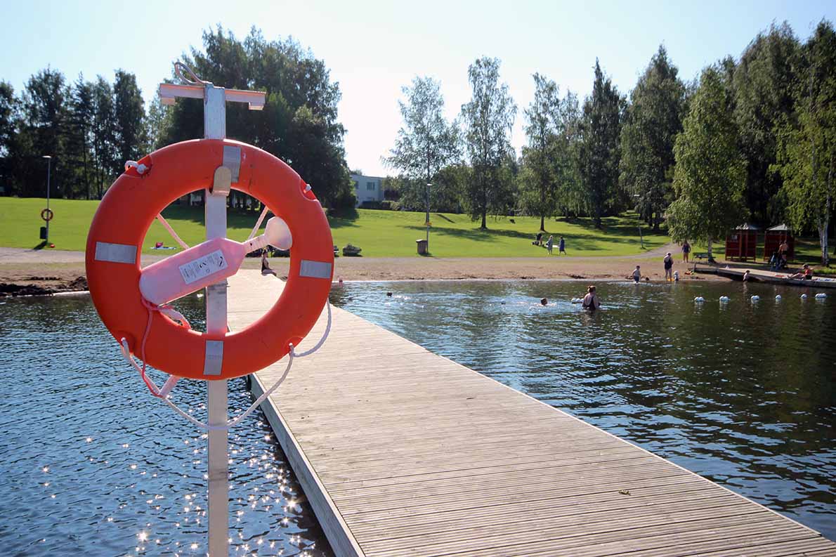 Liutun uimaranta, Kangasala.