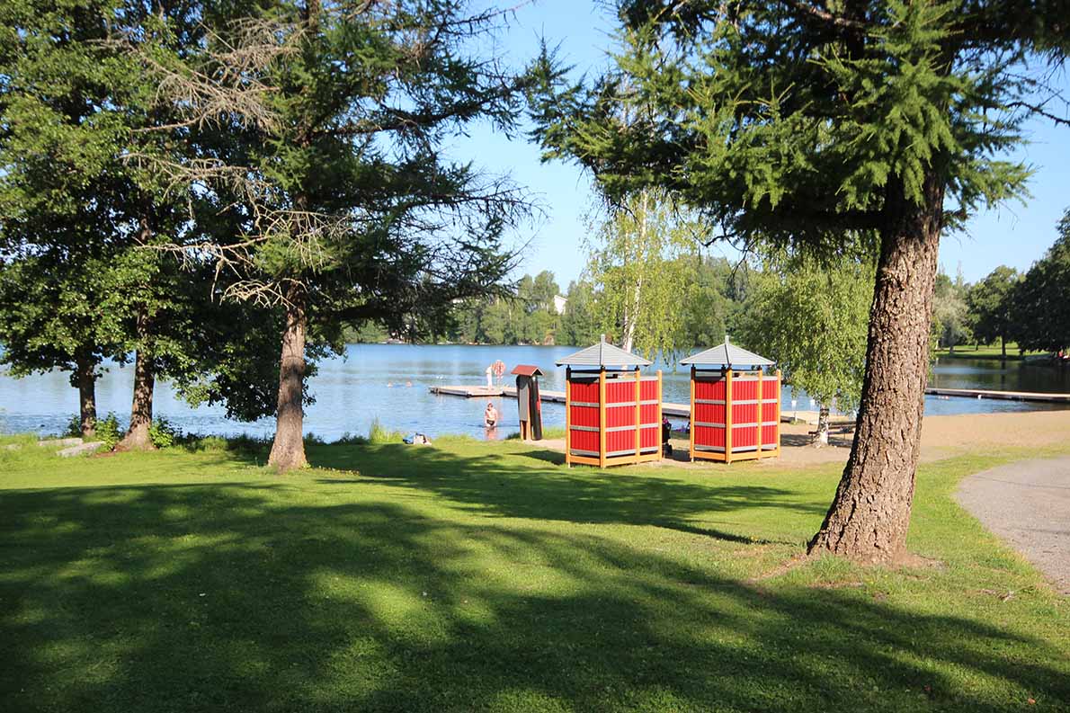 Liutun uimaranta, Kangasala.