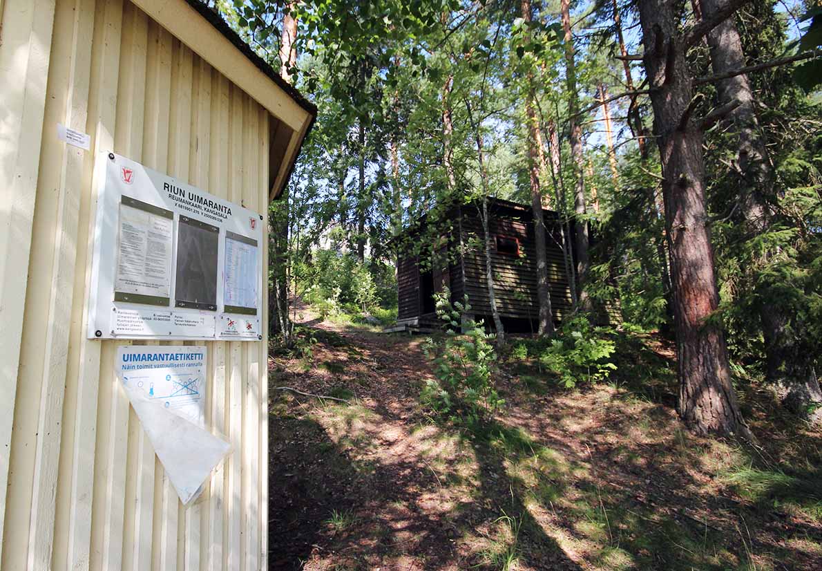 Riun uimaranta, Kangasala.