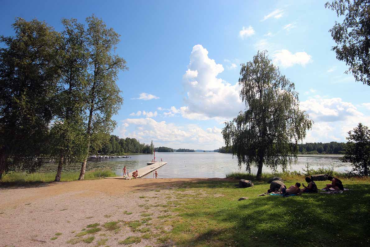 Ruutanan uimaranta, Kangasala.