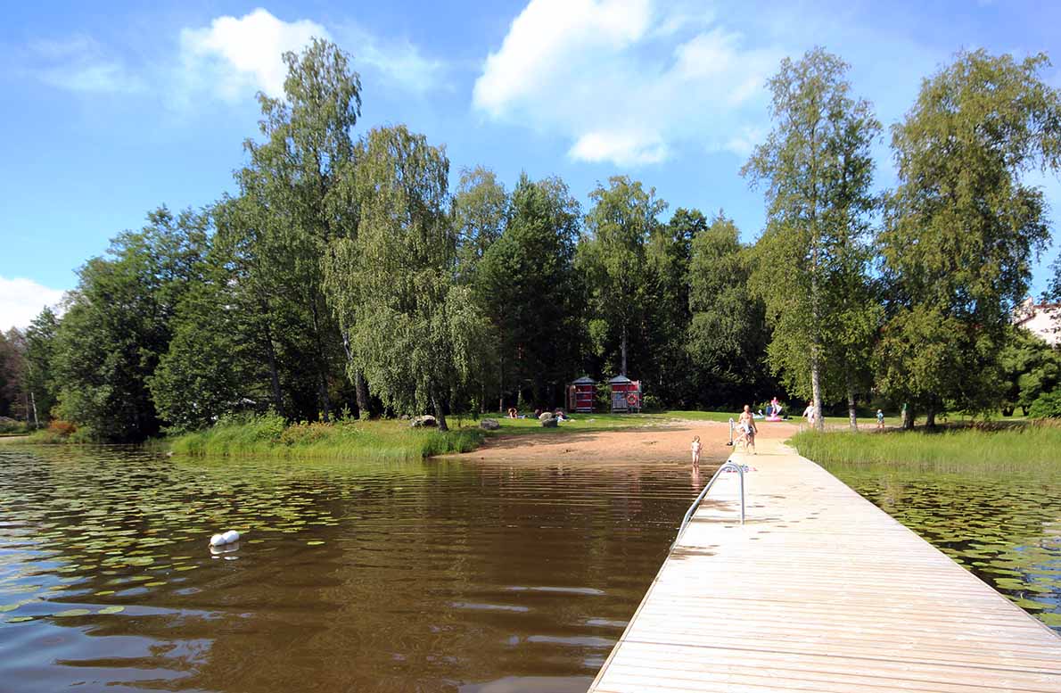 Ruutanan uimaranta, Kangasala.