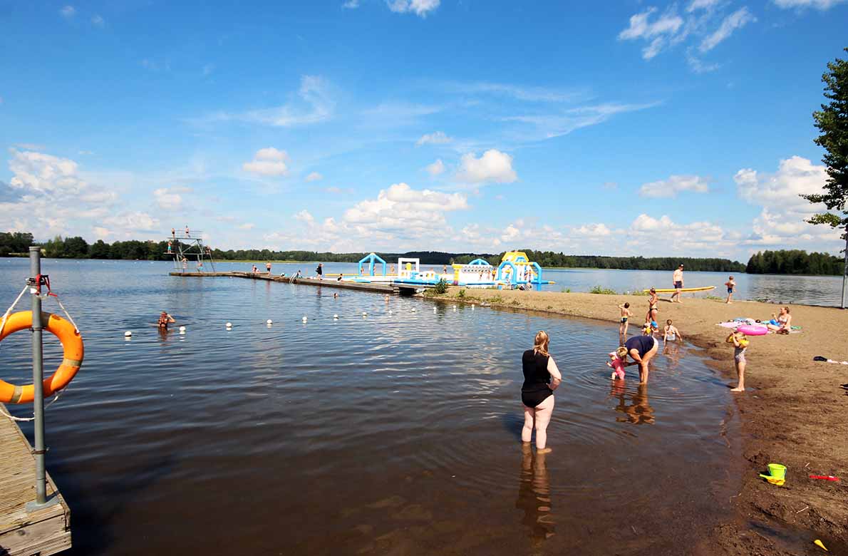Vesaniemen uimaranta, Kangasala.