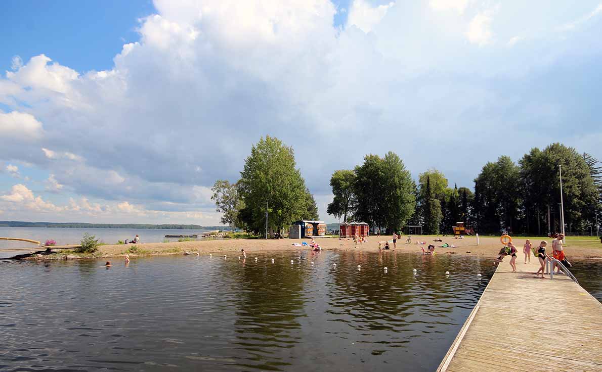 Vesaniemen uimaranta, Kangasala.