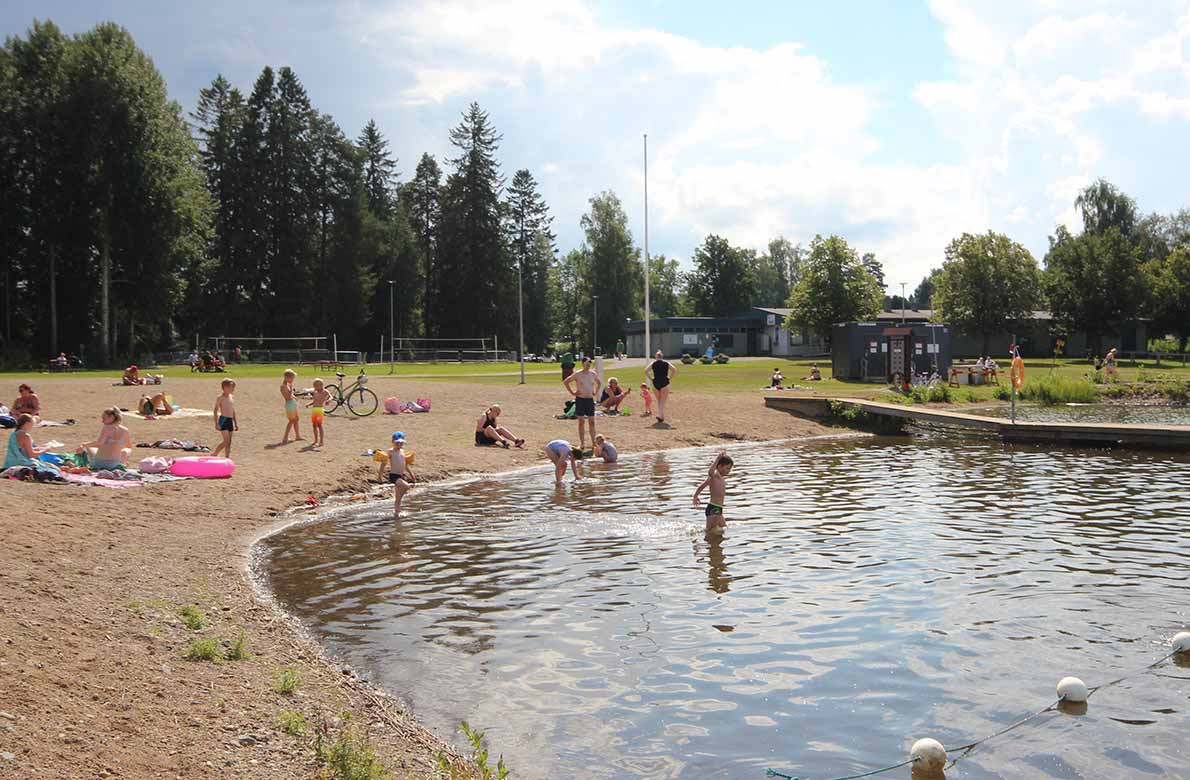 Vesaniemen uimaranta, Kangasala.