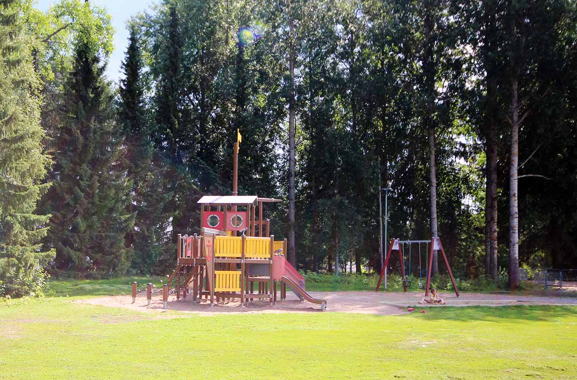 Vesaniemen uimaranta, Kangasala.