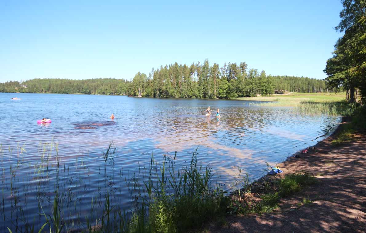 Parsilanjärven uimaranta, Karkkila.
