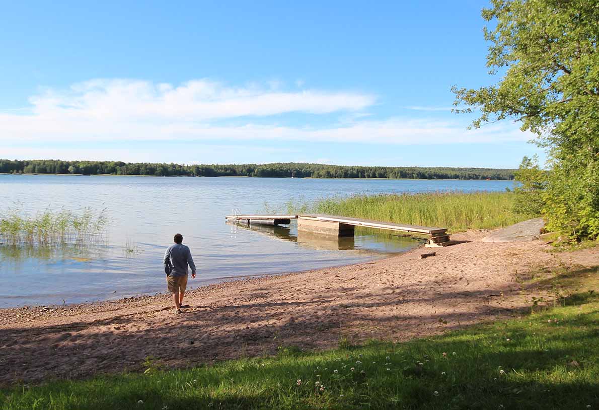 Lappdaln uimapaikka, Kemiönsaari.