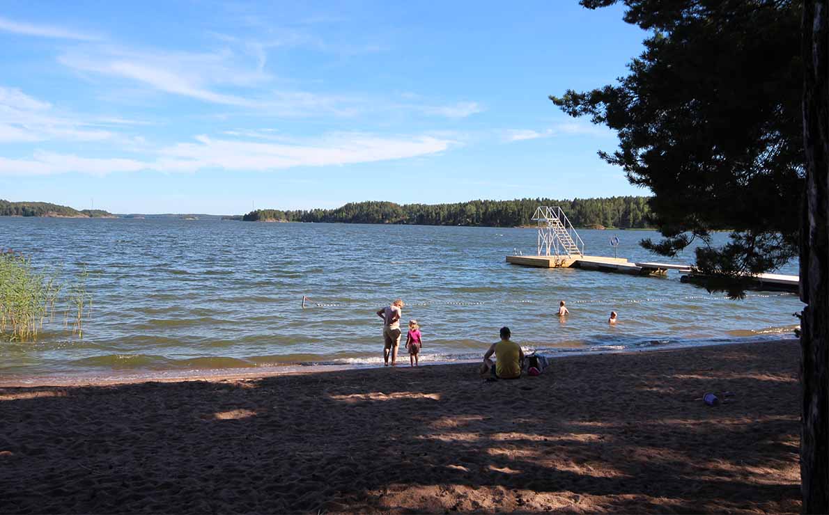 Solbadin uimaranta, Kemiönsaari.
